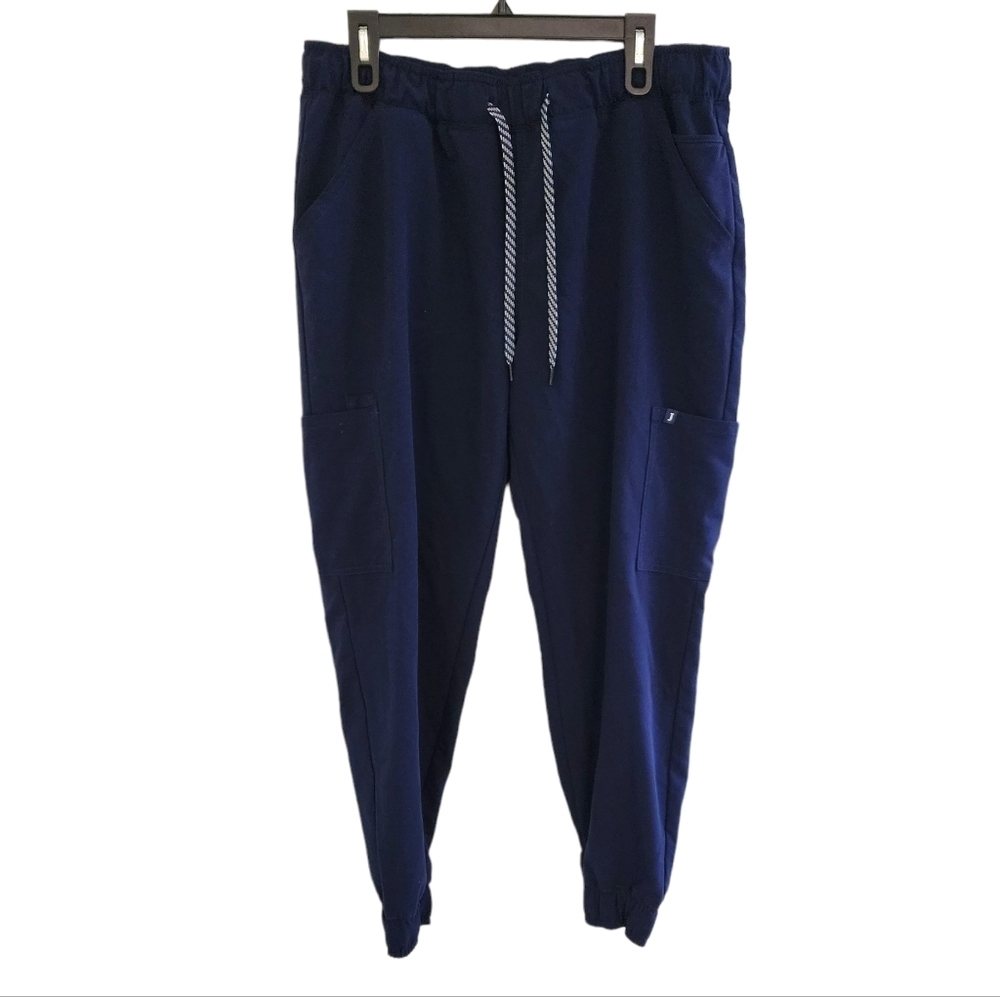 Navy Drawstring Jogger Pants